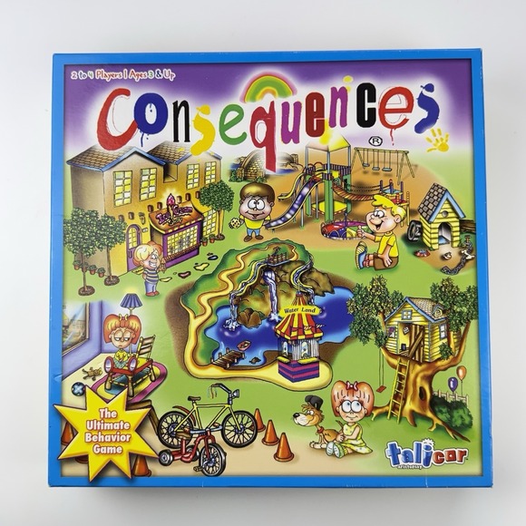 Talicor Other - Talicor Consequences - The Ultimate Behavior Board Game for Preschoolers Age 3+
